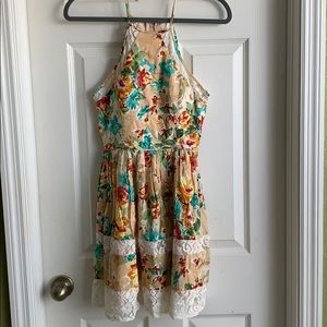 Floral sun dress